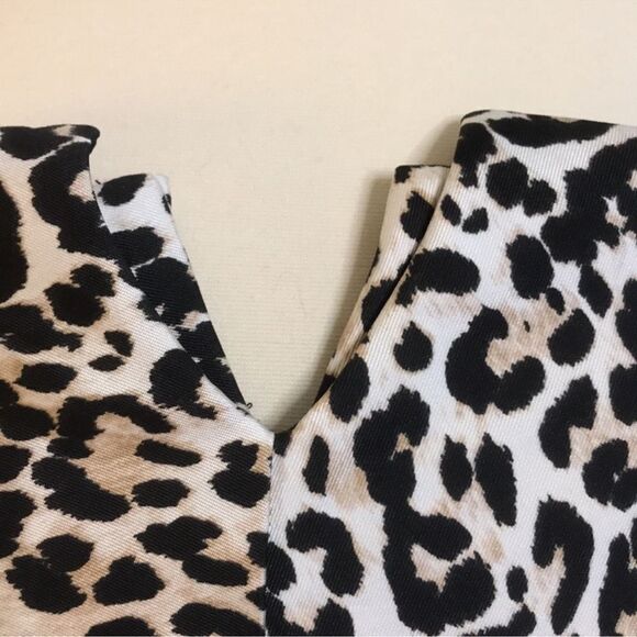 Teeze Me Strapless Animal Print with Red Roses Party Dress, Size 3/4, NWT C27 - Picture 8 of 13